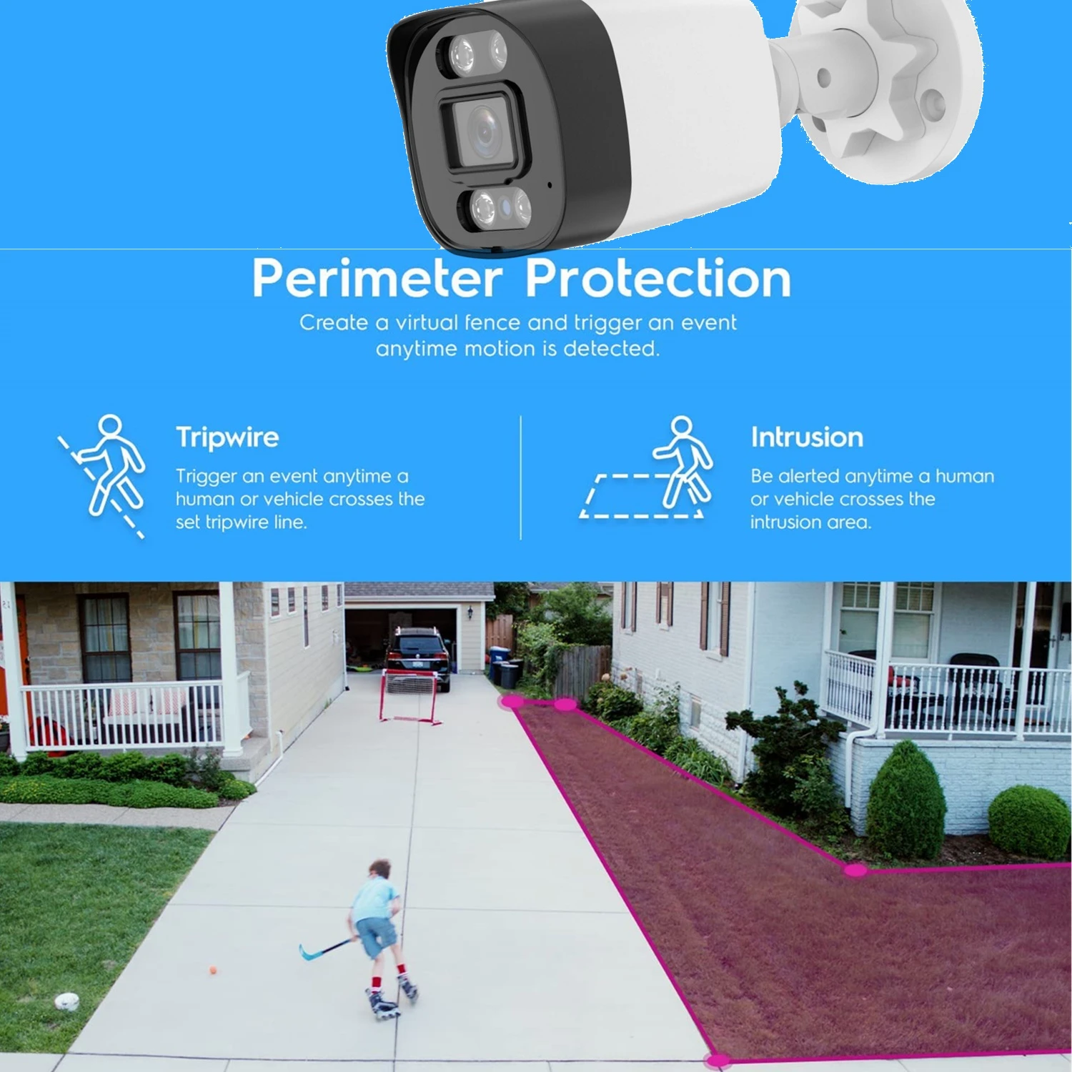 Câmera de vigilância de áudio e vídeo impermeável, sistema NVR, Xmeyepro, Poe CCTV Security, exterior, 5MP, H.265 +, XM