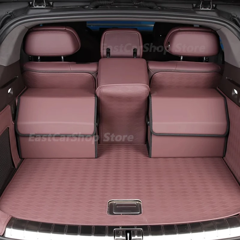 

For DENZA Z9 GT 2024 2025 Car Rear Trunk Storage Box Interior Trunk Folding Multi-function Storage Box Accessories