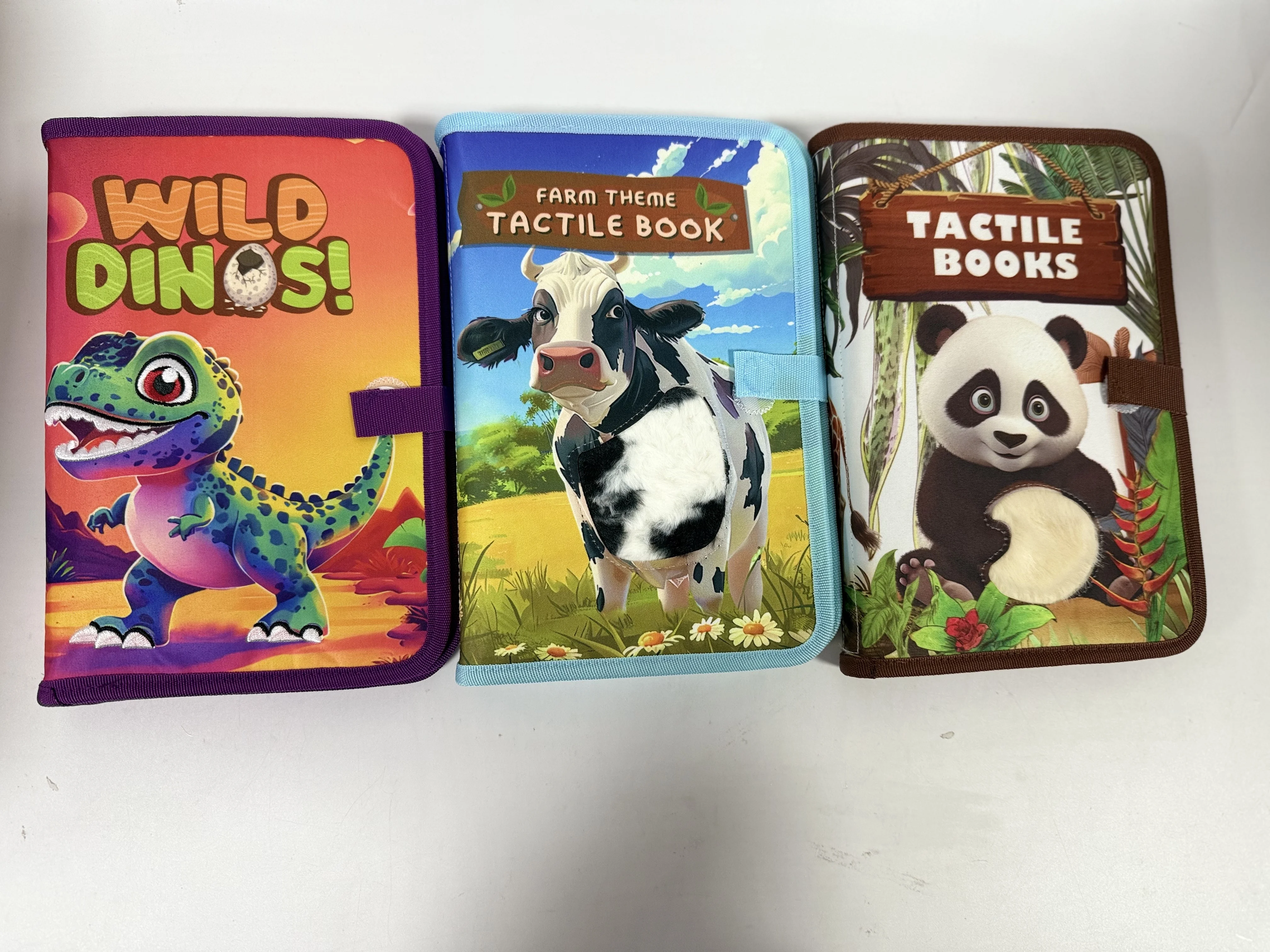 Cartoon Animal Pattern Touch Book, 1 Count Early Education Simulation Animal Touch Book, Educational Cognitive Picture Book