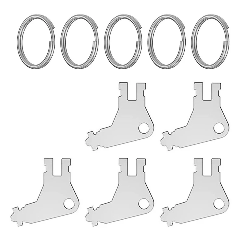Universal Toilet Paper Dispenser Key Replacement Toilet Tissue Dispenser Key 517A