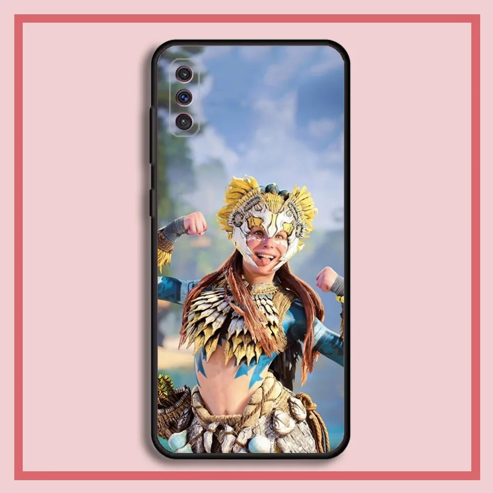 Horizon Zero Dawn Aloy Phone Case For Samsung S23,23,22,30,21,10,9,Note20 Ultra,Lite,Ultra,5G,Plus,FE,Black Soft Case