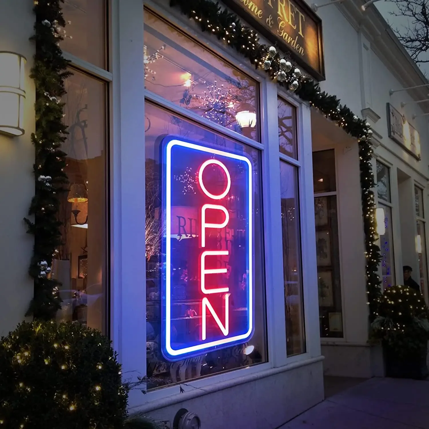 LED Store Open Neon Sign Light USB Busines Signs Advertising Light Shopping Neon Business Store Billboard For Bars Coffee