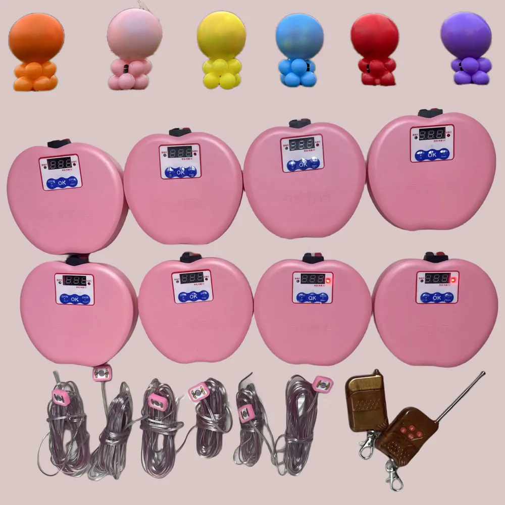 Remote Control Balloon Poppers 2 4 8 10 12 Cues Explode Balloons for Wedding Birthday Marriage Stage Exploder Kit