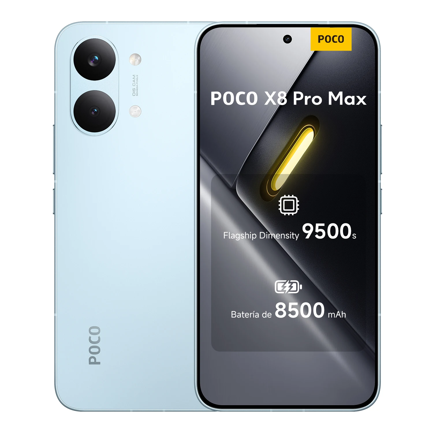 Poco X8 Pro Max, vlaggenschipkwaliteit met premium gevoel, vlaggenschip Dimensity 9500S, 8500mAh (typisch) batterij met 100W Hypercharge, 6.83 inch - afbeelding 1