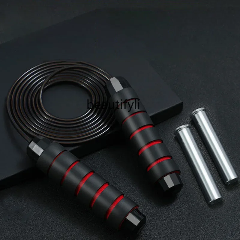 

yj Skipping Rope Fitness Exercise Weight-Bearing Adult Exercise Professional Bearing Steel Wire Rope Physical Exercise