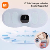 Xiaomi Miaojie N7 Waist Massager Abdominal Lumbar Support Belt Hot Compress Promote Sweating Back Relax Electric Heating Waist