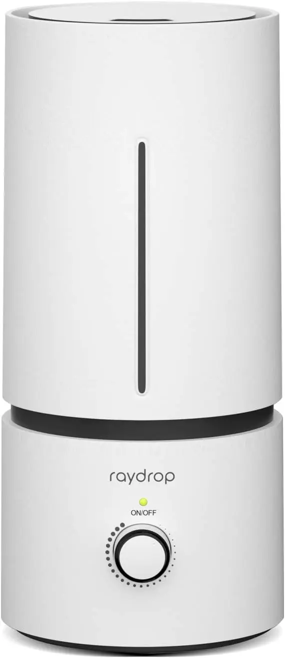 

Quiet 1.7L Humidifier for Baby Bedroom, Auto Shut Off, Compact Design, 110V