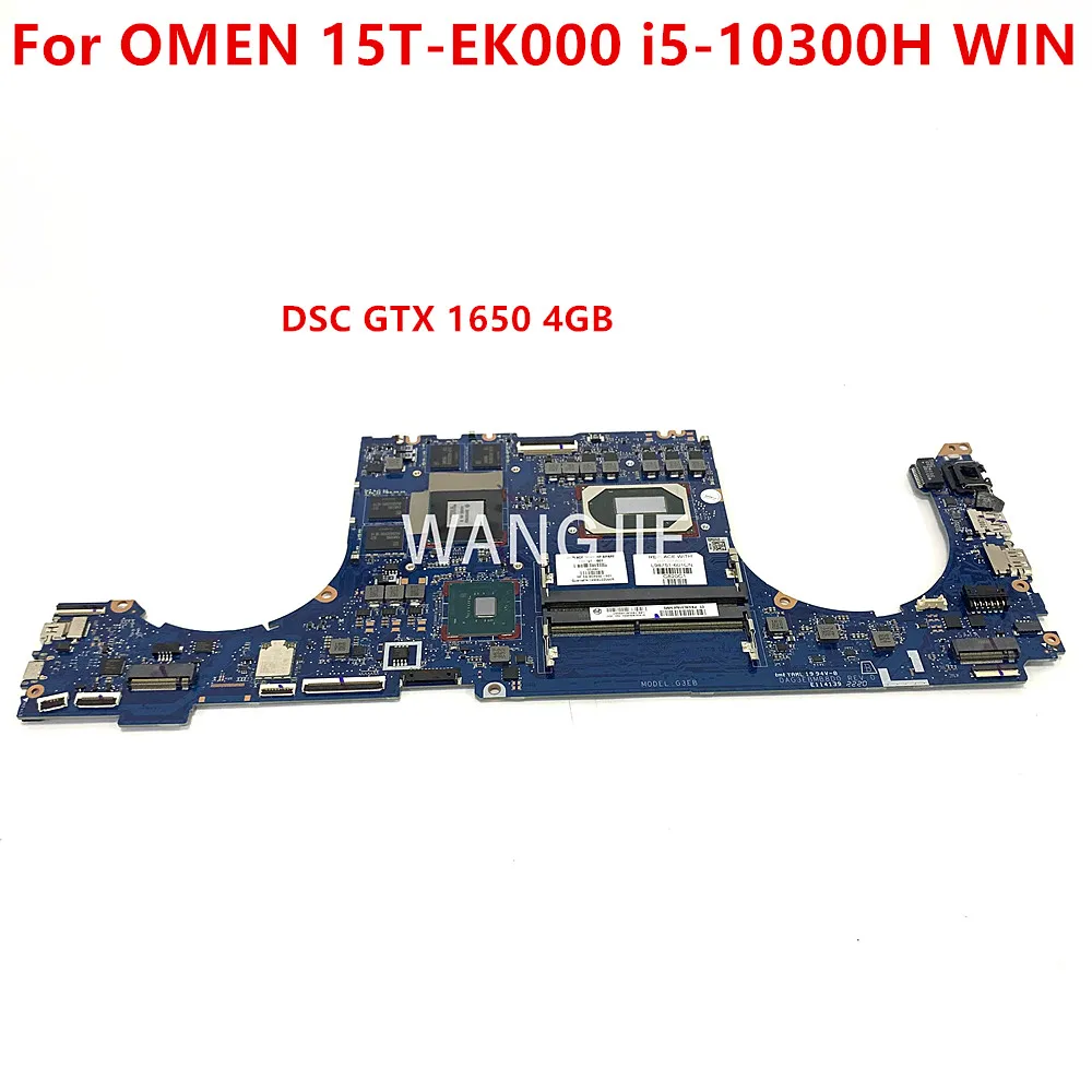 

For HP OMEN 15T-EK000 15-EK Laptop Motherboard DAG3EBMB8D0 L98751-601 L98753-601 DSC GTX 1650 4GB GTX 1650TI 4GB I5-10TH I7-10TH