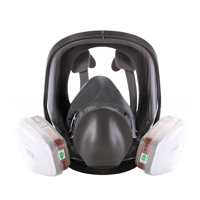 Gas Mask Spray Paint Dust Chemical Pesticide Decoration Cutting Polishing Grooving Comprehensive Hood Fire Protection