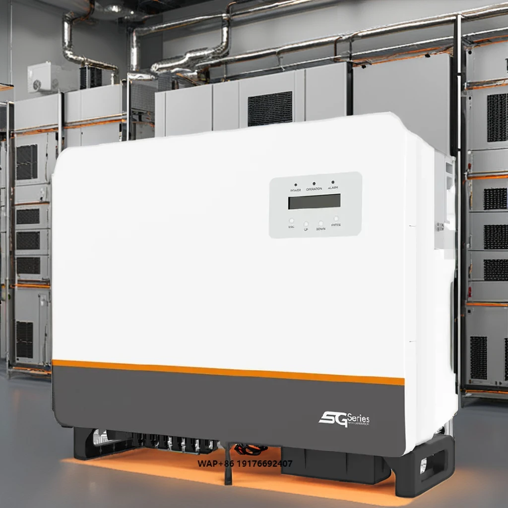 Solis 50000W Three Phase Hybrid Solar Inverter IP65 with LCD Display 25-50K-5G Home Use 1100V Input High Efficiency AC Output