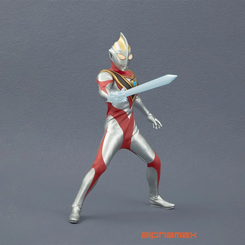 In Stock Original Alphamax Pre-painted action figure ULTRAMAN GAIA V2 Figure Finished Model Kit Toy for Children KidSOLDIER SET