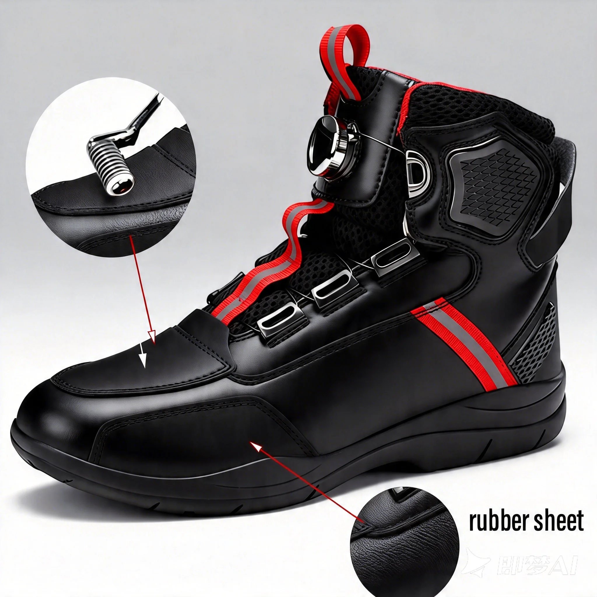 Man Shoes Military High Top Winter Hombre Men Leather Shoes Fashion Motorcycle Men Ankle Boots Men Boots