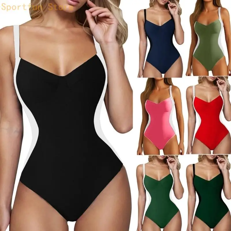 

Women Bathing Suit 1 Swimwear Back Swimming Suit Beachwear X7JD
