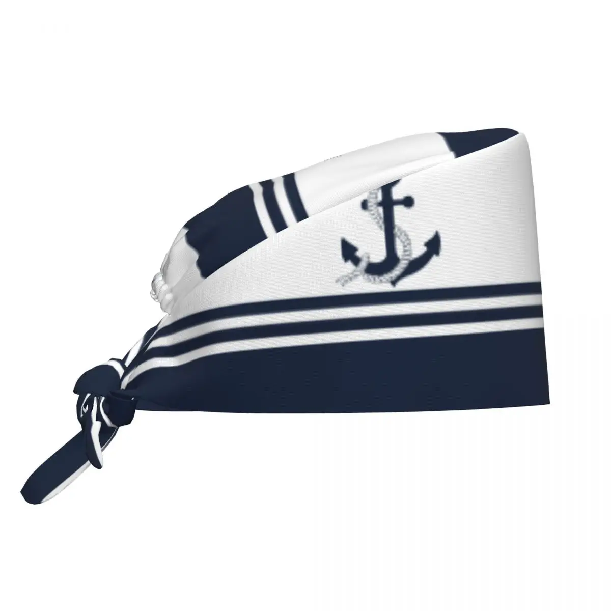 Timón de ancla náutica, operador marino, gorros quirúrgicos de enfermería, barcos de vela, océano, cuidado de mascotas, gorros de trabajo de enfermería, gorros exfoliantes