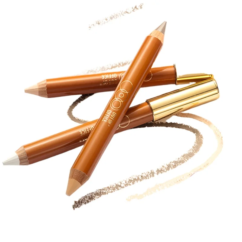 

~Double-headed grooming pen highlights and brightens the shadow nose shadow concealer girl