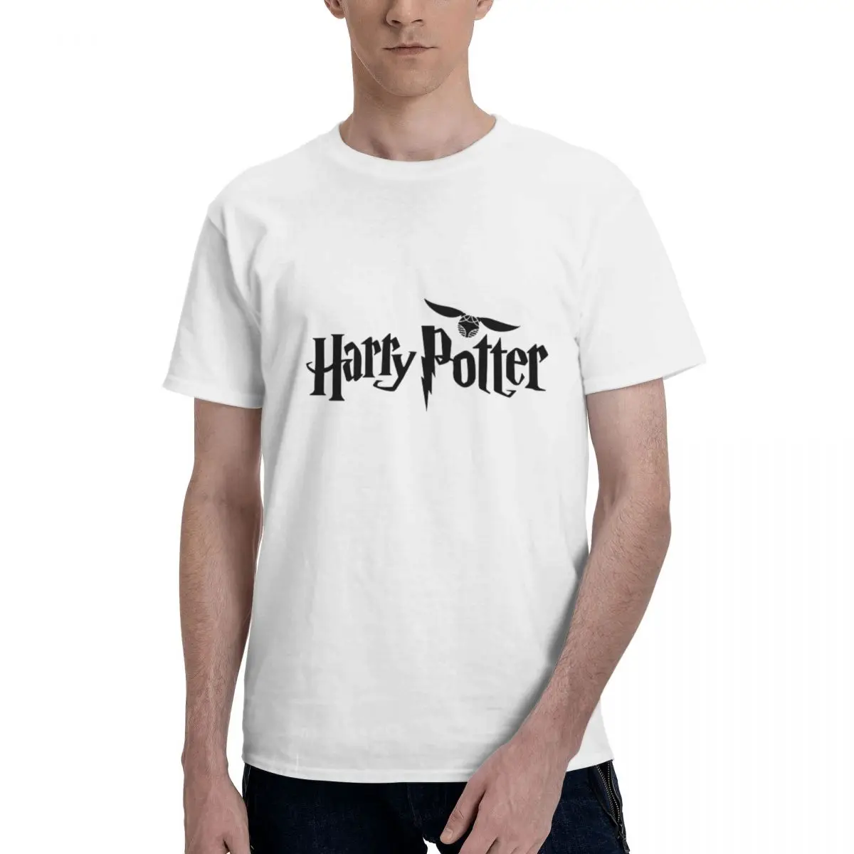 Harry Potter Luxury T Shirts for Men Summer Print Shirt Cotton High Quality Clothing Streetwear S-6XL