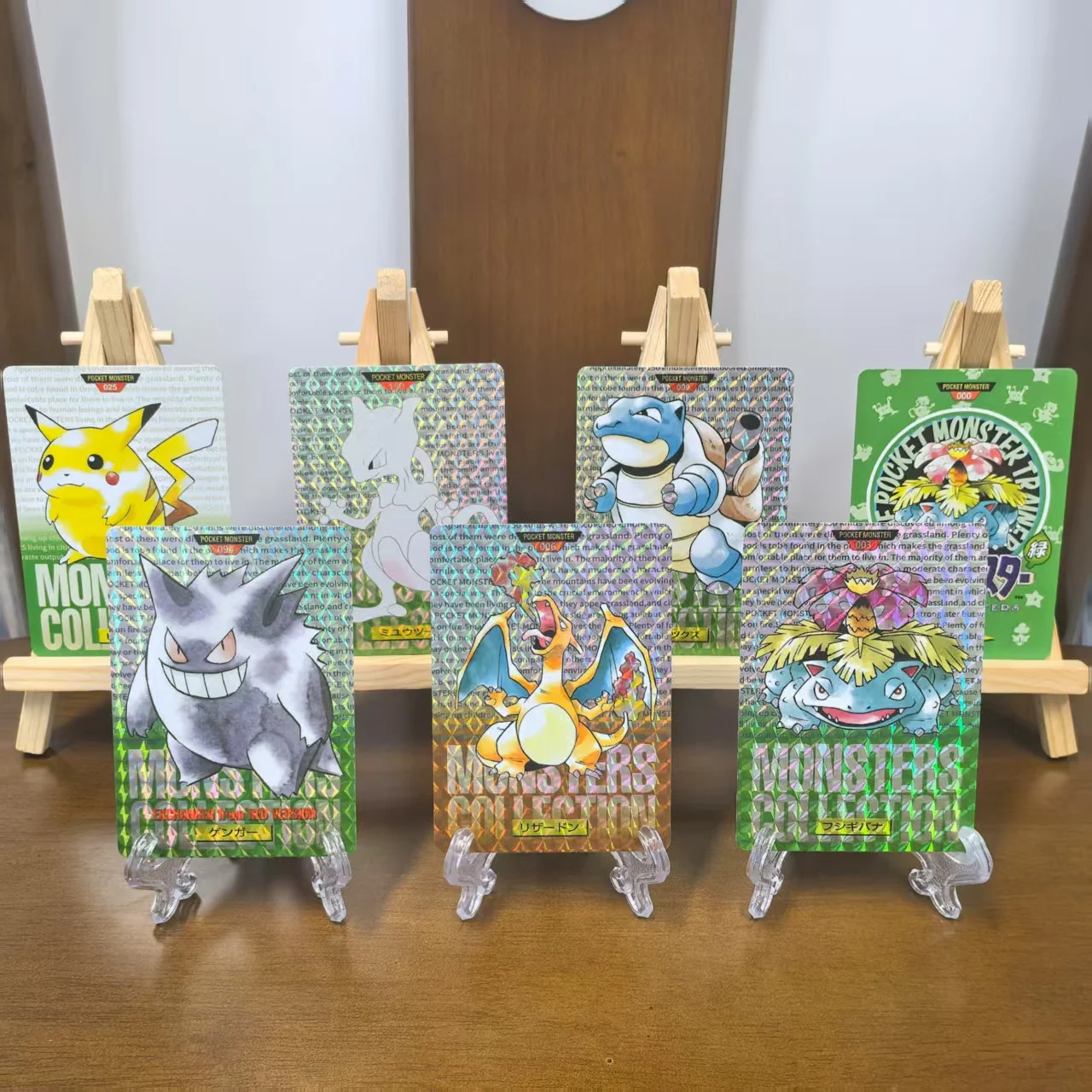 

PTCG 13 шт. карманные коллекционные карты зеленый Charizard Mew Venusaur Blastoise Gengar Pikachu аниме коллекционные карты подарочные игрушки