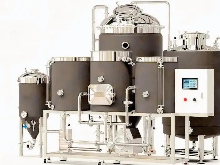 2025 New Design Home Brewing Micro Brewery Equipment 30L 50L 70L Capacity Motor As Core Component All-Grain Brewing Setup