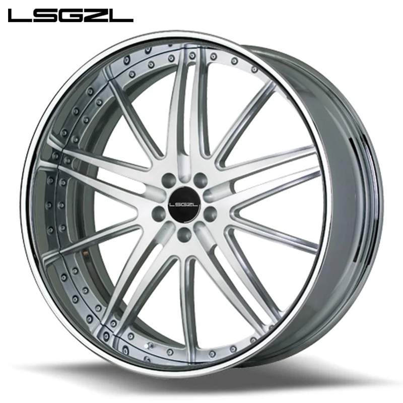 

Alloy Wheel 5x120.65 2 Piece Aluminum Alloy Wheels, 18 19 20 Inch High Quality Forged Wheels