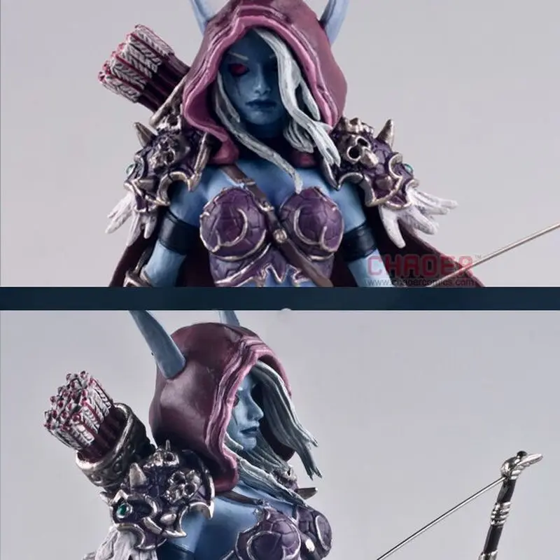 Sylvanas Windrunner World Of Warcraft Action Figures La regina dei non morti Giocattolo fatto a mano Regalo per bambini Action Figure Toy
