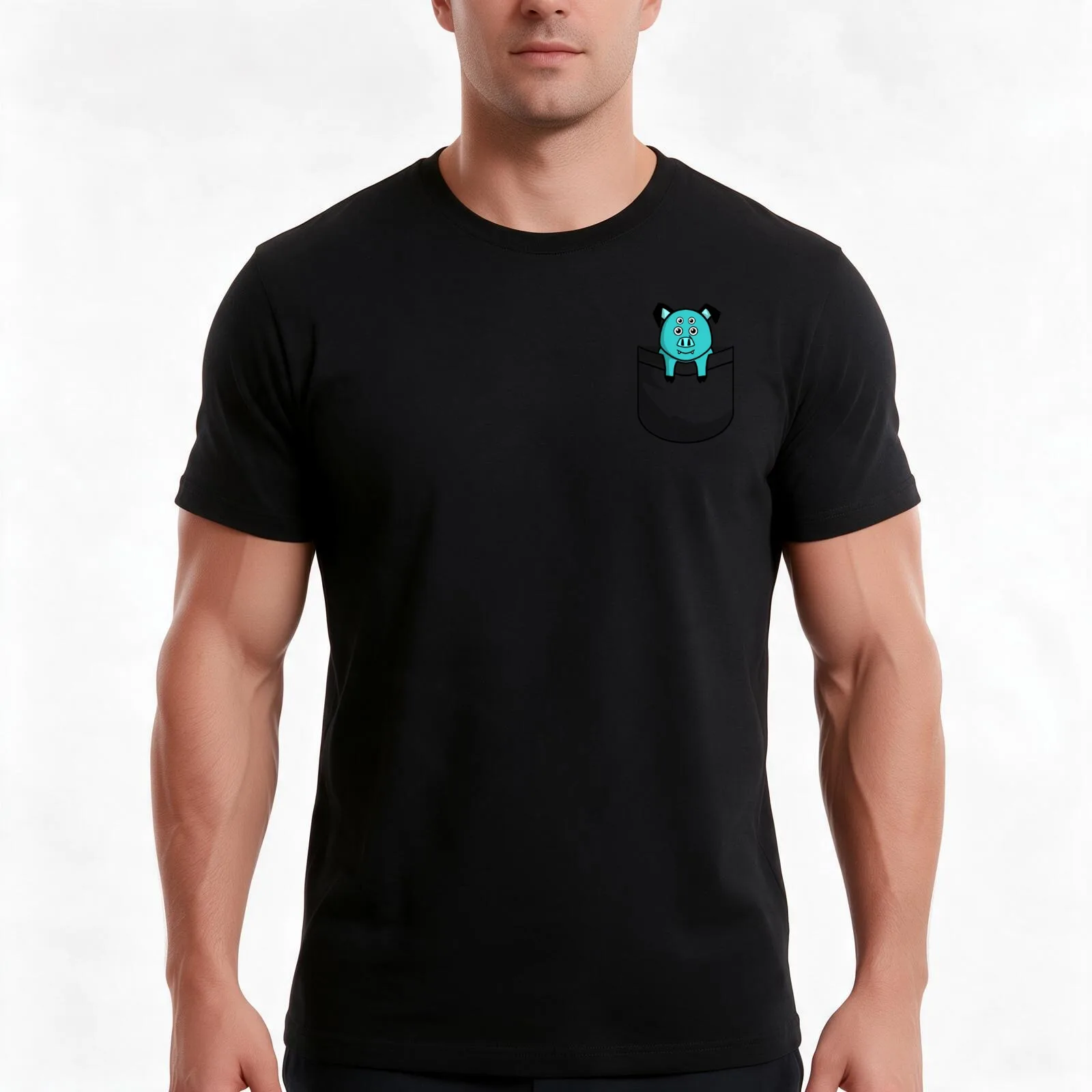 Pocket Mandu from Kipo and the Age of Wonderbeasts T-Shirt, Summer Casual Cotton Tee, Oversized Streetwear Tops, 100% Cotton