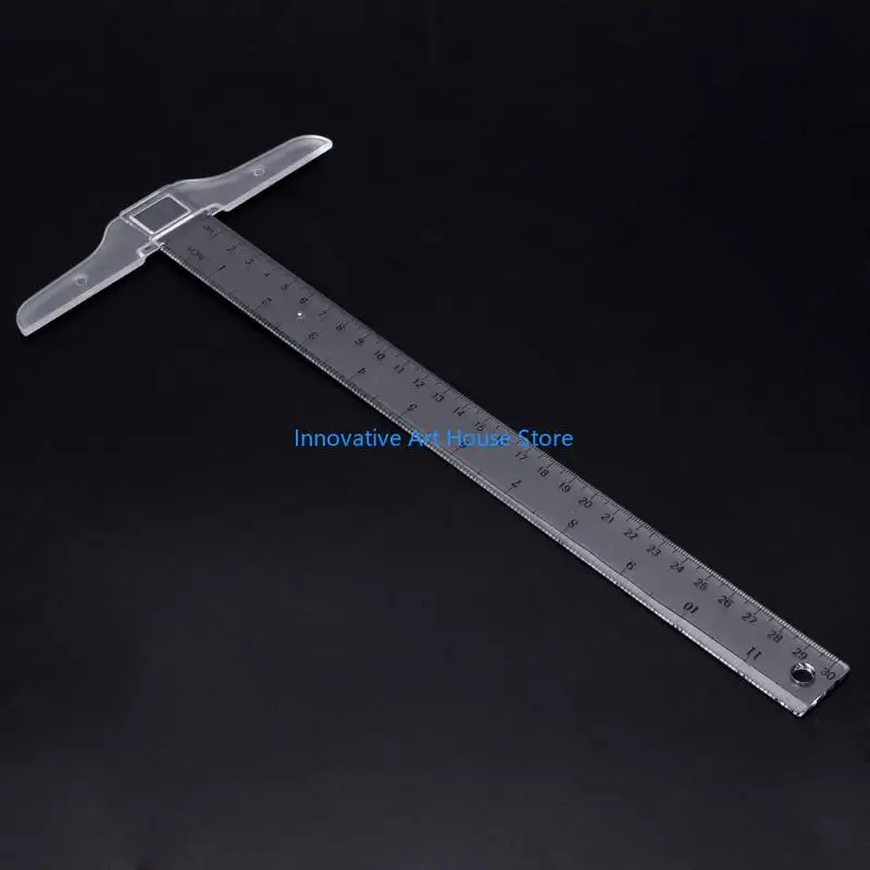 E1PC Scrapbooking Measuring Drawing Tools Handtool In Both Inches And Metric Rulers