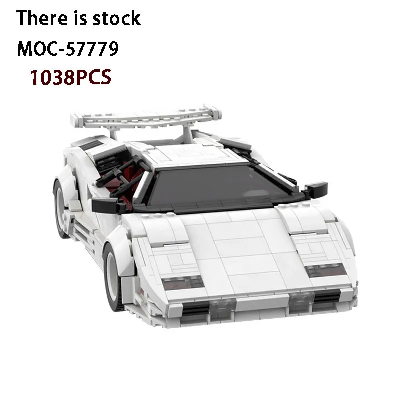 

Modified 76908 classic sports car series, favorite sports car building block model toy for adults and children