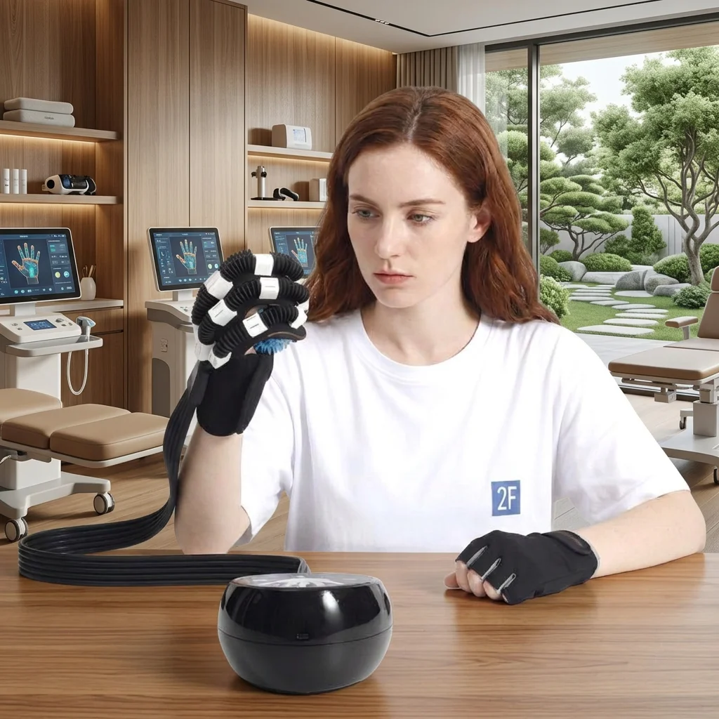 Stroke Hemiplegia Upper Limb Rehabilitation Device With Mirror Therapy And Motor Imagery Training