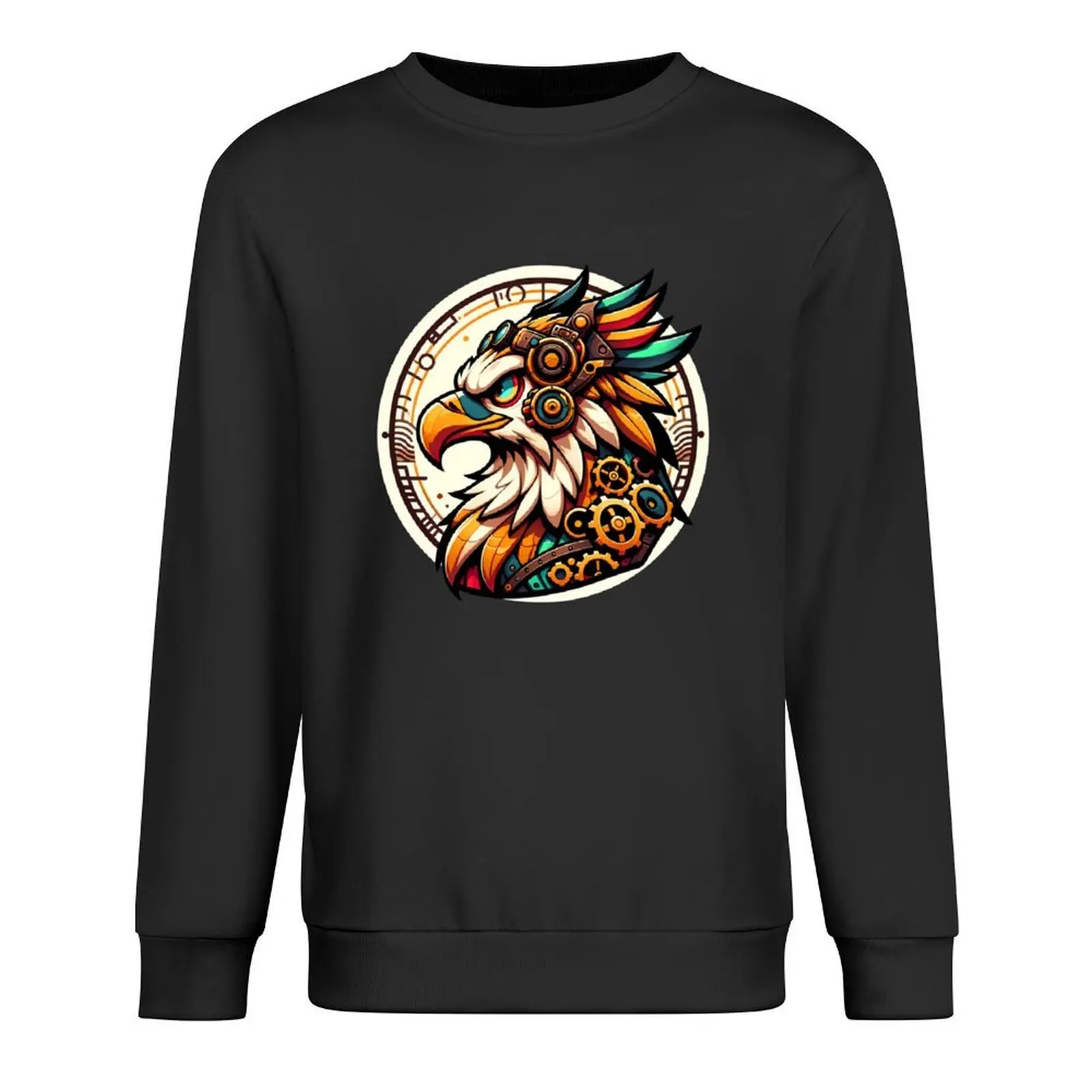 

Steampunk Anthro Avian Griffin Art Pullover anime clothes anime clothing japanese style sweatshirts for men