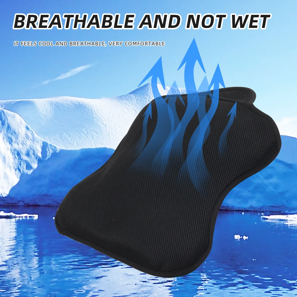 For HONDA Pan European ST 1300 ST ST1300 Accessories Gel Seat Cushion Breathable Heat Insulation Shock Absorption Seat Cover Pad