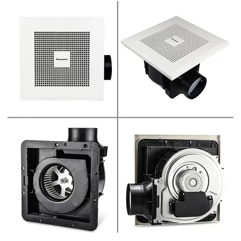 yyhcPanasonic Ventilación de techo de escape Cocina Extractor doméstico Inodoro Techo Baño Extractor de aire