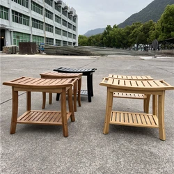 Taburete de baño plegable de altura ajustable, mueble de lavabo, Mini Taburete de pesca portátil Para Ancianos