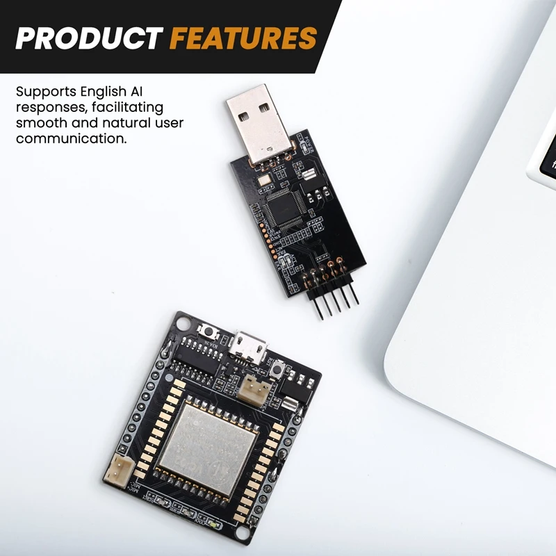 VC-02-Kit AI Intelligent Offline Voice Module Development Board With Serial Debugging Support