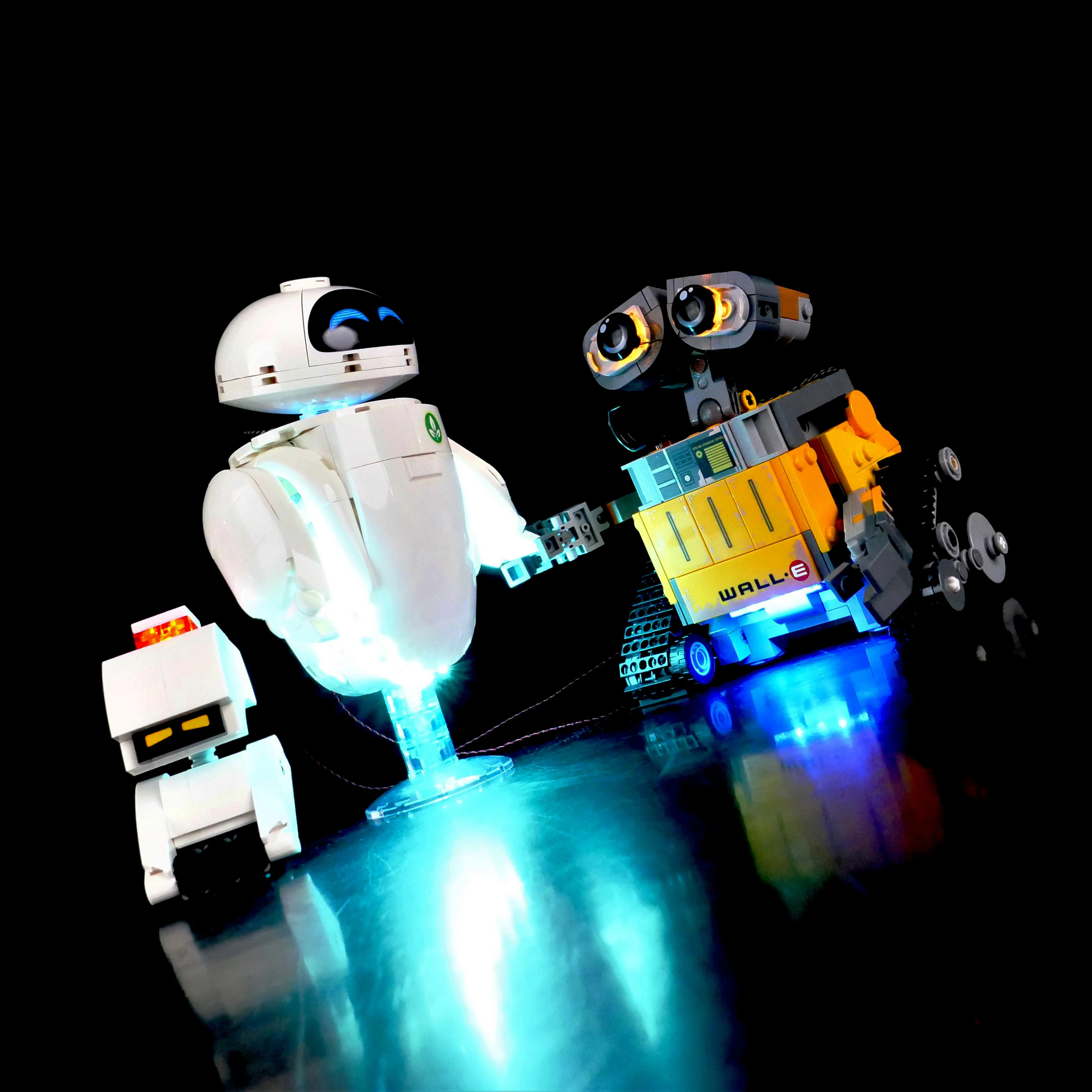 مجموعة إضاءة LED متوافقة مع مكعبات بناء نموذج روبوت 43279 ملحقات مصابيح التحكم عن بعد للعرض (الأضواء فقط) #2