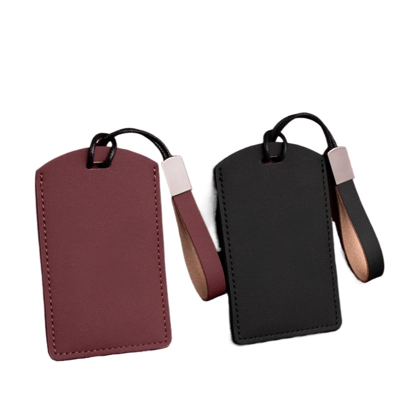 Card style key case bag For Polestar 4/3 Leather key chain for men and women