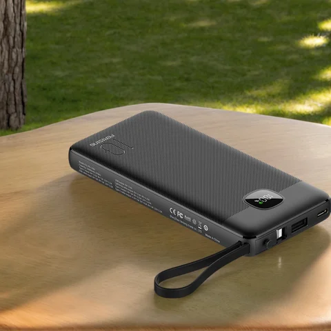 VOOC 22,5 Вт Power Bank с быстрой зарядкой 10000 мАч — ультратонкое портативное зарядное устройство для Samsung S25/iPhone 16/OnePlus 12/Xiaomi 15