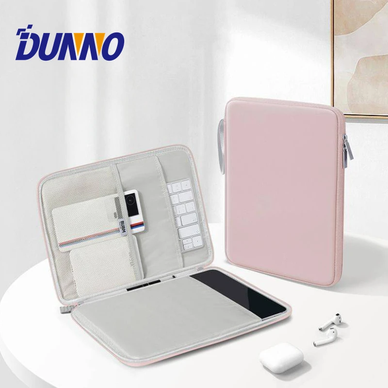 Tablet Sleeve Bag 10.9-12.9 inch Handbag Case For iPad Pro Samsung Xiaomi Lenovo Sleeve Bag Cover Shockproof Pouch Multi Pockets