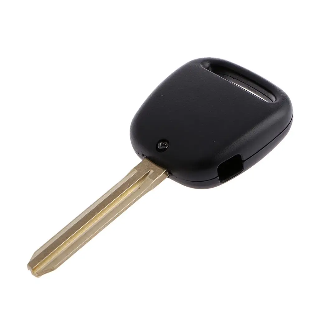 Side 1 Button Remote Key Shell for Toyota Cadina Estima Harrier TOY43 Blade