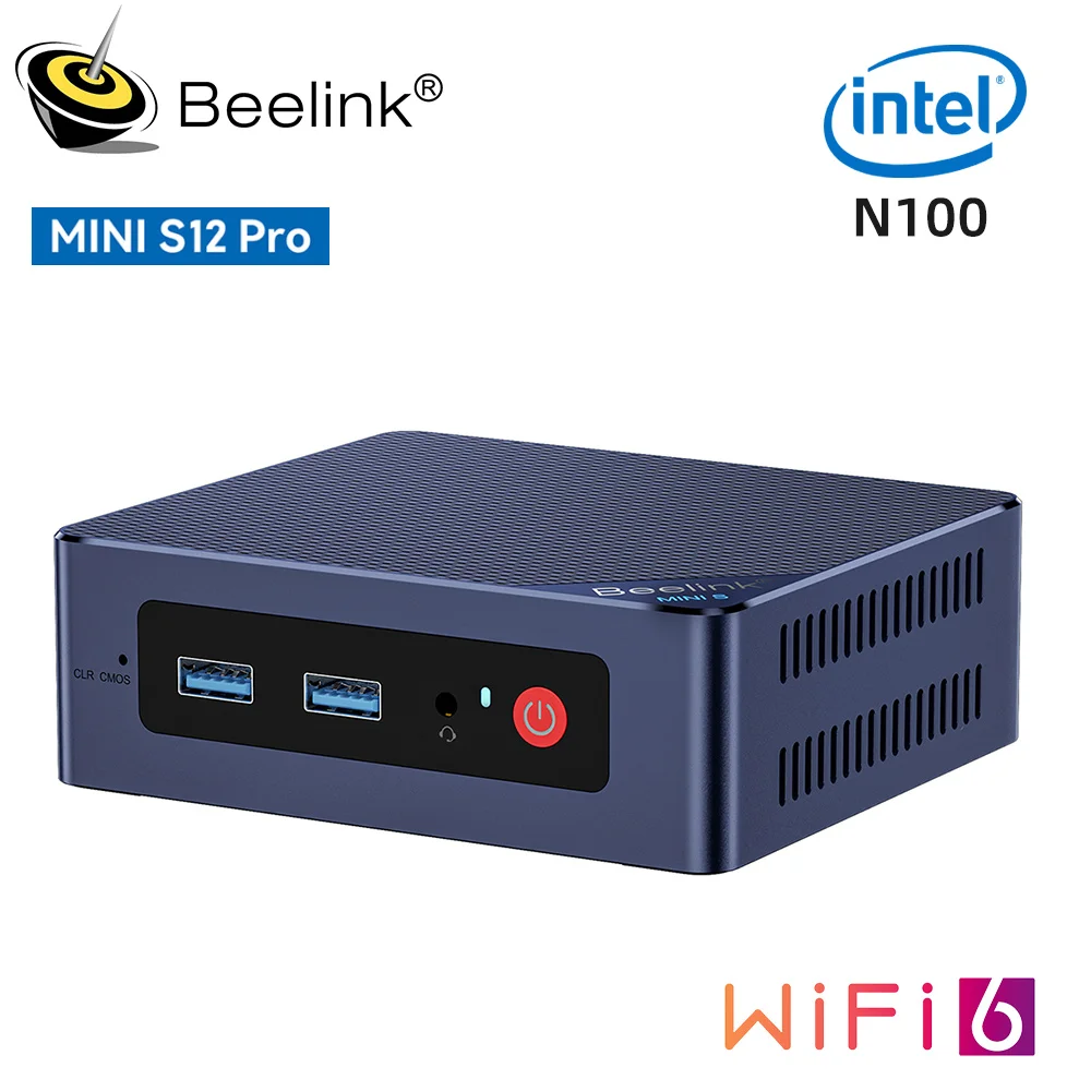 الجملة Beelink Mini S13 Intel N150 Mini S12 Pro Intel N100 16GB 500GB كمبيوتر مكتبي صغير لمكتب VS GMKtec G2 T8 Pro