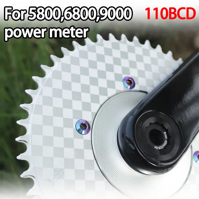 

110 Bcd 4 Bolt Chainring For Shimano 105 5800 Ultegra 6800 Dura Ace 9000 Narrow Wide 110bcd Road Bike Silver Chainwheel