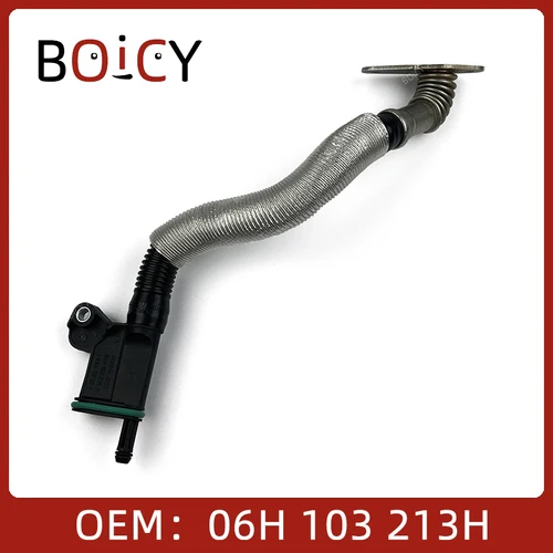 06H103213H BOICY-separador de aceite para tubo de escape, manguera de respiración de válvula PCV, compatible con Audi A4, A6, Q5, 06H103213H