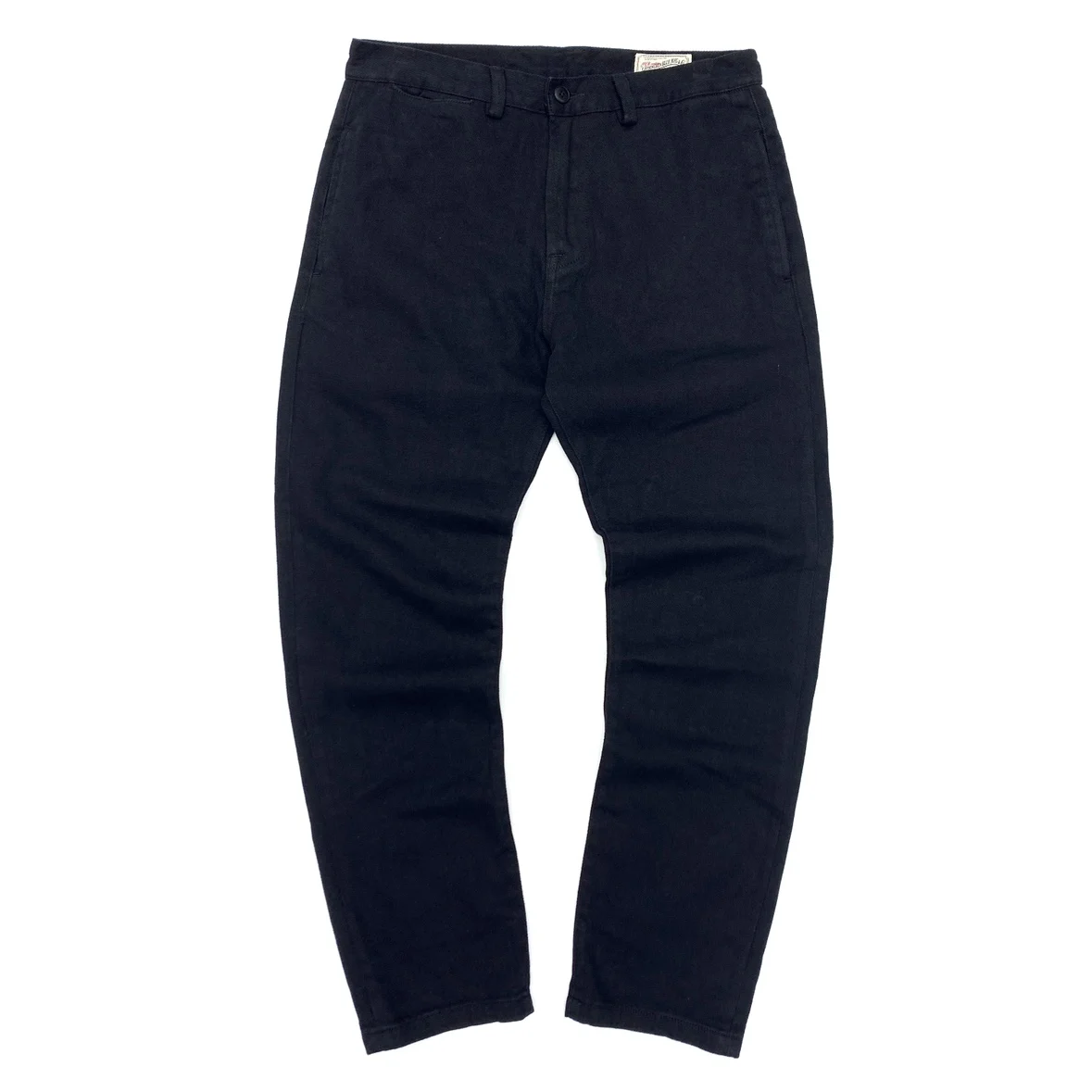 Calça pesada grossa TWILL masculina, calça casual larga e reta Y2K para jovens, lavada 100% algodão, outono, primavera