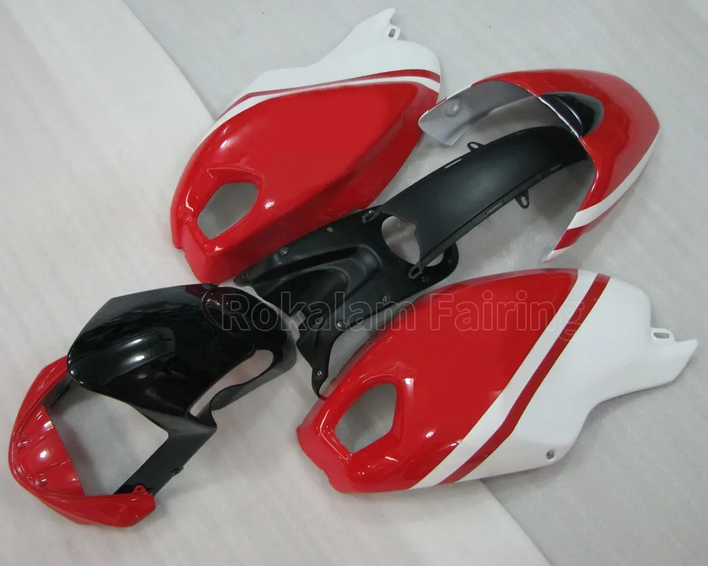 Red Black White For Ducati Fairing 696 796 795 M1000 M1100 09-13 ABS Motorcycle Fairings Kit (Injection Molding)
