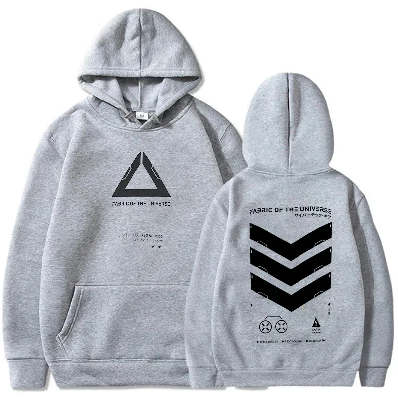 Cosmic Fabric Techwear Network Punk Street Fashion Hoodie Casual Street Roller Skating Running Sweatshirt Cyberpunk Style - Image 4