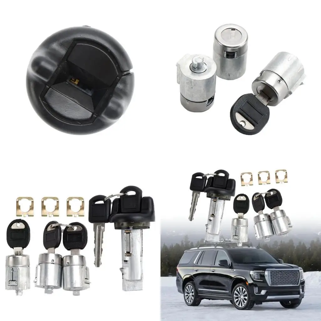 

Vehicle Lock Cylinder Set Tested Over 50000 Cycles For C1500 C2500 K1500 K2500 Longevity X37F