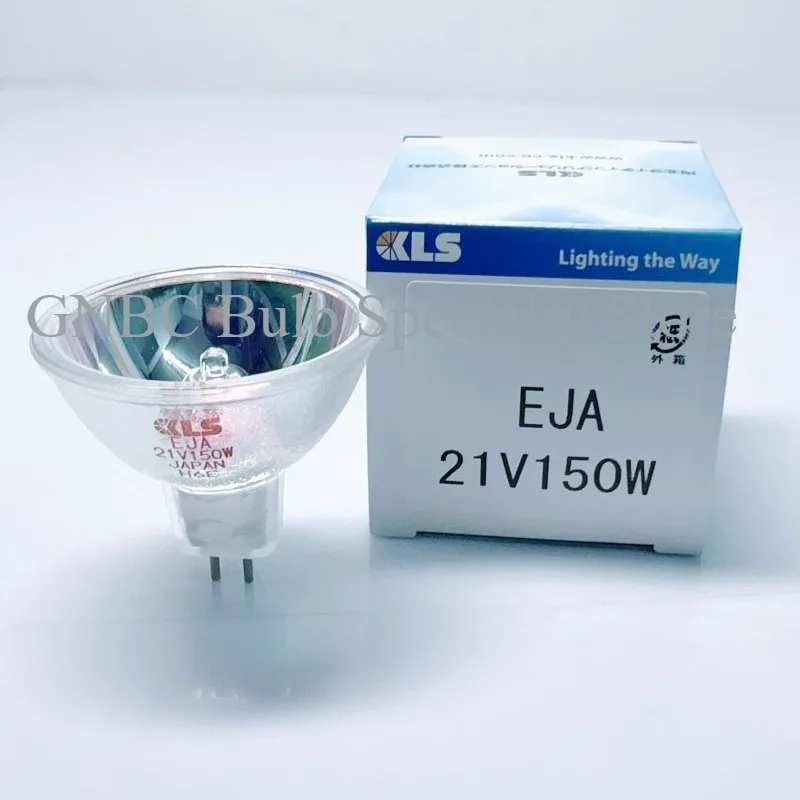 KLS EJA 21V150W GX5.3 Halogen Lamp MR16 Bulb for AOI Machine Fiber Optic Cold Light Source