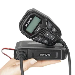 20 Watt GMRS Mobile Radio bidirezionale 30Ch NOAA avviso meteo CTCSS/DCS Retevis RA86