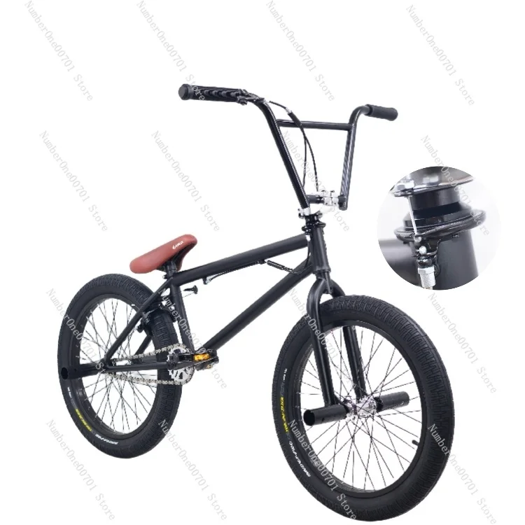 

20-дюймовый BMX-велосипед с маленькими колесами для уличных трюков, односкоростной экстремальный велосипед для фристайла, рама из стали CR-MO 4130