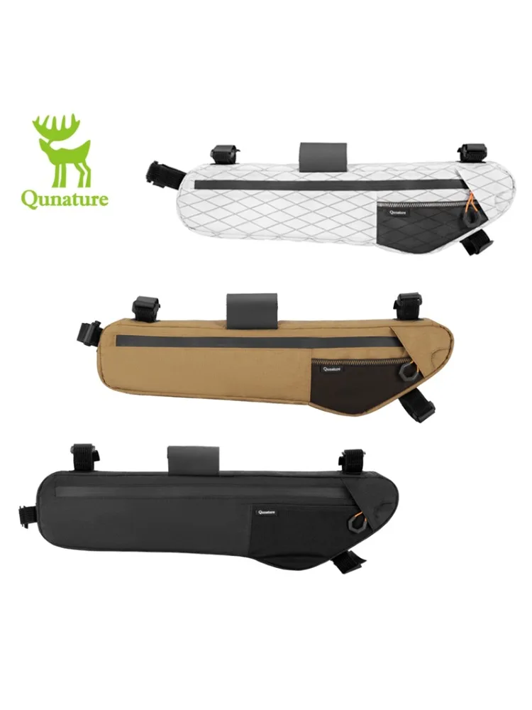 AliExpress ROCKBROS Qunature Bicycle Top Tube Bag 3.5/4.2/5L Large Capacity Crossbar Storage Bag Waterproof Wear-Resistant MTB Road Bike Equipment