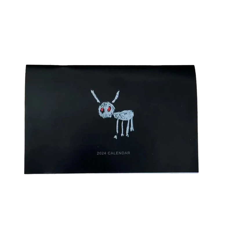 居間のためのボスロードレイクカレンダー、あなたは出ています、オフィスの面白い、細かい仕上げ、すべての犬、2024